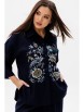 Блузка артикул: 1151 темно-синий от Ma Сherie - вид 4