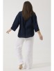 Блузка артикул: 1151 темно-синий от Ma Сherie - вид 7