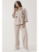 Брючный костюм артикул: 3123 бежевый от Ma Сherie - вид 9