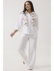 Брючный костюм артикул: 3123 белый от Ma Сherie - вид 9