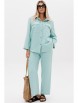 Брючный костюм артикул: 3160 мятный от Ma Сherie - вид 6