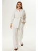 Брючный костюм артикул: 8014 белый от Ma Сherie - вид 9
