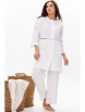 Брючный костюм артикул: 3138 белый от Ma Сherie - вид 6