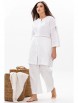 Брючный костюм артикул: 3138 белый от Ma Сherie - вид 11