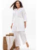 Брючный костюм артикул: 3138 белый от Ma Сherie - вид 1