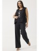 Брючный костюм артикул: 3163 черный от Ma Сherie - вид 5