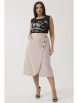 Юбка артикул: 2099 бежевый от Ma Сherie - вид 1
