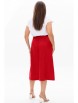 Юбка артикул: 2099 красный от Ma Сherie - вид 2