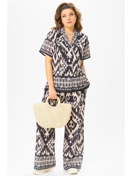 3062 черно-бежевый