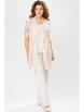 Брючный костюм артикул: 4091 бежево-пудровый от FITA - вид 8