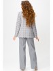 Брючный костюм артикул: 4111 бежево-серый от FITA - вид 2