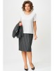 Юбочный костюм артикул: 4103 темный графит от FITA - вид 4