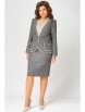 Юбочный костюм артикул: 4121 серо-бежевый от FITA - вид 10
