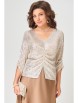 Блузка артикул: 20781 золотисто-бежевый от FITA - вид 7
