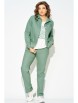 Брючный костюм артикул: 40113 зеленый от FITA - вид 6