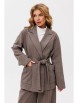 Брючный костюм артикул: 3010-2 светло-коричневый от AmberaStyle - вид 3