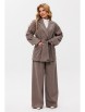 Брючный костюм артикул: 3010-2 светло-коричневый от AmberaStyle - вид 1