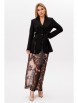 Юбочный костюм артикул: 2107 черный-питон от AmberaStyle - вид 9