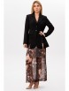 Юбочный костюм артикул: 2107 черный-питон от AmberaStyle - вид 1