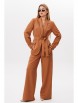 Брючный костюм артикул: 2041-2 терракот от AmberaStyle - вид 6