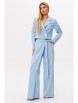 Брючный костюм артикул: 2112-1 голубой от AmberaStyle - вид 3