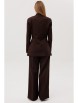 Брючный костюм артикул: 2140 шоколад от AmberaStyle - вид 2