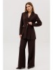Брючный костюм артикул: 2140 шоколад от AmberaStyle - вид 6