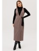 Сарафан артикул: 1132 шоколад от AmberaStyle - вид 1