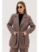 Жакет артикул: 1134 шоколад от AmberaStyle - вид 3