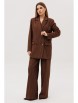 Брючный костюм артикул: 2136-2 шоколад от AmberaStyle - вид 4
