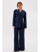 Брючный костюм артикул: 2132 синий от AmberaStyle - вид 1