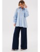 Блузка артикул: 1126 голубой от AmberaStyle - вид 4