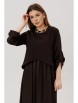 Нарядное платье артикул: 1007-9 шоколад от AmberaStyle - вид 3