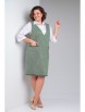 Плательный костюм артикул: 510 светло-зеленый от ЗигзагСтиль - вид 7