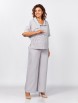 Брючный костюм артикул: М-559 жемчужный от ЗигзагСтиль - вид 1