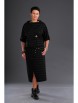 Юбочный костюм артикул: М-519 черный от ЗигзагСтиль - вид 1