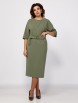Платье артикул: М-573 олива от ЗигзагСтиль - вид 6