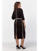 Платье артикул: М-566 черный от ЗигзагСтиль - вид 6