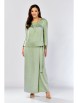 Брючный костюм артикул: М-626-2 фисташковый от ЗигзагСтиль - вид 9