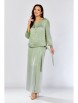 Брючный костюм артикул: М-626-2 фисташковый от ЗигзагСтиль - вид 11