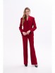 Брючный костюм артикул: 8045.2 бургунди от KaVaRi - вид 19