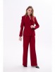 Брючный костюм артикул: 8045.2 бургунди от KaVaRi - вид 8