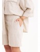 Костюм с шортами артикул: 8047.1 кремовый от KaVaRi - вид 7