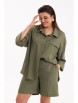 Костюм с шортами артикул: 8047.2 зеленый от KaVaRi - вид 5
