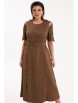 Платье артикул: 1086.2 коричневый от KaVaRi - вид 3