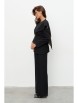 Брючный костюм артикул: 8053 черный от KaVaRi - вид 8