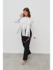 Блузка артикул: 4020 белый от KaVaRi - вид 6