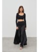 Юбочный костюм артикул: 8048 черный от KaVaRi - вид 1