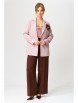 Брючный костюм артикул: 5271/1 пудра, шоколад от GIZART - вид 7