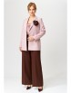 Брючный костюм артикул: 5271/1 пудра, шоколад от GIZART - вид 8